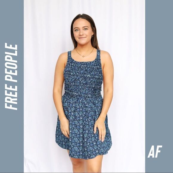 FREE PEOPLE PETUNIA MINI DRESS NEW MEDIUM - Picture 3 of 7